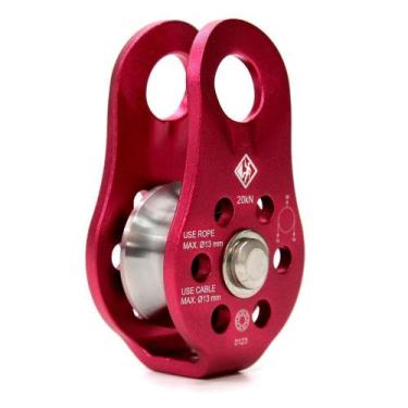 Imagem de Polia Fixa Rolamentada Para Cabo De Aço E Corda Usclimb Ce En 20kn