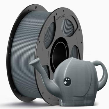 Imagem de ANYCUBIC Filamento PETG 1,75 mm, filamento de impressora 3D, precisão dimensional +/- 0,02 mm, dureza excepcional, impressão com a maioria das impressoras 3D FDM, carretel reutilizável de 1 kg