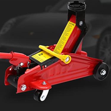 Imagem de Acouto Macaco de Carro de 2 Toneladas, Macaco Hidráulico do Carrinho Com Alça de Transporte, Ideal para Levantar Carros, Caminhões, SUVs, Veículos Agrícolas, Máquinas Pesadas,