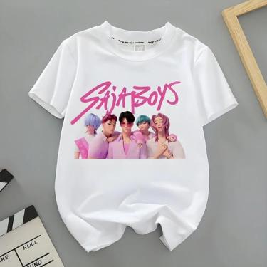 Imagem de Camiseta Modal Para Meninos E Meninas Caçadores De Bruxas, Manga Curta