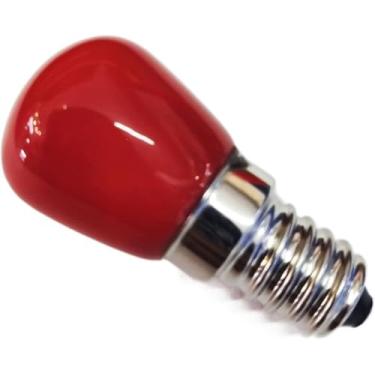 Imagem de Hhf Home Lighting 20pcs/lot Ac220v T26 E14 Candeeiro De Mesa Vermelho 2w Tampa De Vidro Led Lâmpada Pequena, 220v Red