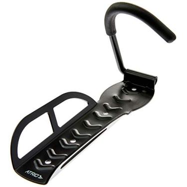 Imagem de Suporte de Parede Atrio para Bicicleta até 20Kg com Gancho Acolchoado Material em Aço e Borracha Preto - BI054