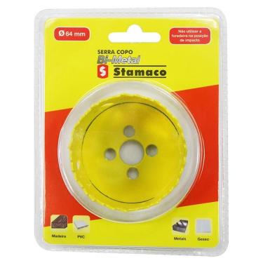 Imagem de Serra Copo Bi Metal 64mm - 1430 - Stamaco Serra Copo Bi-metal 64mm Stamaco .143.0