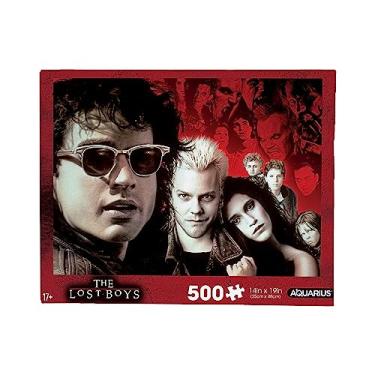 Imagem de AQUARIUS Lost Boys 500pc Puzzle (500 Piece Jigsaw Puzzle) - Glare Free - Precision Fit - Officially Licensed Lost Boys Movie 500pc Puzzle Movie Merchandise & Collectibles - 14x19 Inches