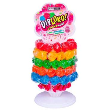 Imagem de Pirulito Diploko Torre 60x15g Rose - Haribo