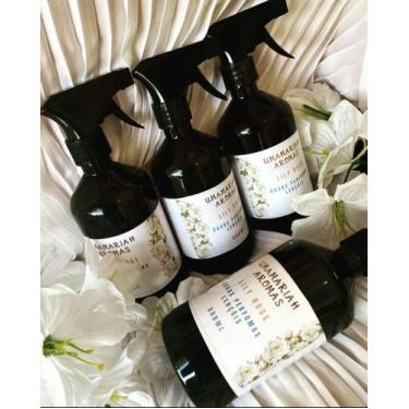 Imagem de Spray perfumada para lençol de tecidos aroma lily 500 ml. - UmaMariah 