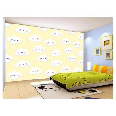 Imagem de Papel De Parede 3D Infantil Nuvens Babê Baby 3,5M Azs316