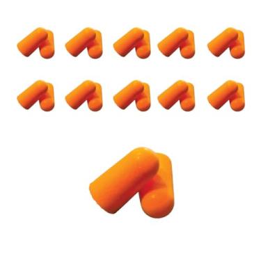 Imagem de Kit 10 Pares Protetor Auricular de Espuma Moldável | Tampão de Ouvido para Dormir, Estudar, Viajar e Redução de Ruído | Abafador Contra Ronco - Pax Auris