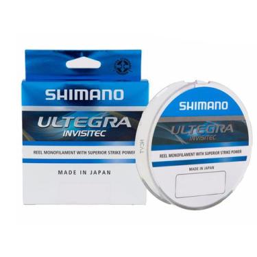 Imagem de Linha Monofilamento Shimano Ultegra Invisitec 0,28mm 17,80lb/8,10kg - 