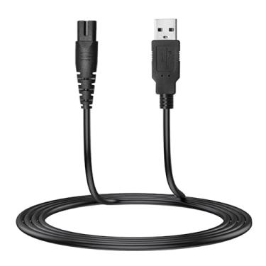 Imagem de Carregador USB para escova de dentes recarregável Philips Sonicare, cabo de carregamento rápido de substituição para escova de dentes elétrica Philips Sonicare One (preto)