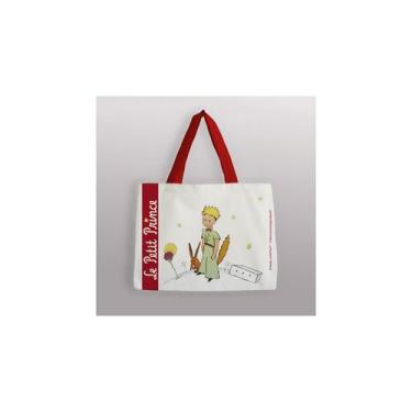 Imagem de Bolsa de algodão O Pequeno Príncipe com a Raposa e a Rosa - Lightbek O