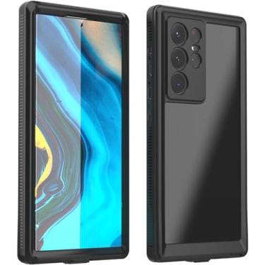 Imagem de EXOTUF Capa para Samsung Galaxy S22/S22 Plus/S22 Ultra, à prova de poeira, à prova d'água, anti-impressão digital, capa protetora de camada protetora de grau militar contra quedas