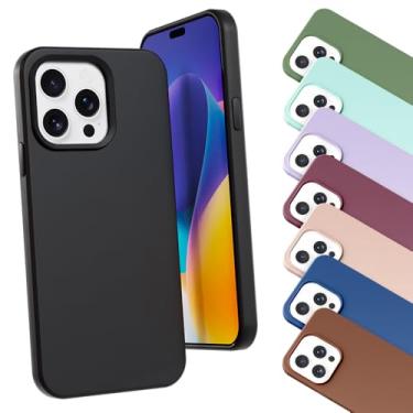 Imagem de Capa Celular Protetora Compatível AppIe iPhone 15 PRO MAX Silicone Veludo Slim Premium (AZUL PISCINA)