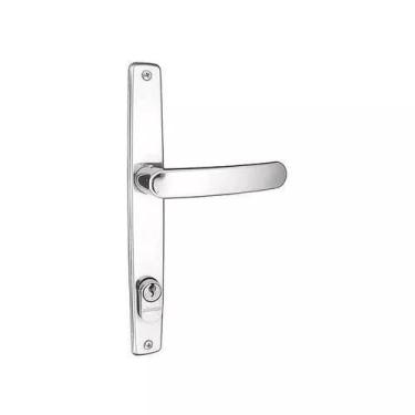 Imagem de Fechadura Serralheiro Perfil Estreito Externa F2400A Cromada 22mm Alia