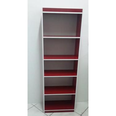Imagem de Armário Multiuso Estante  Com 4 Prateleiras S/ Portas - Splendoremovei
