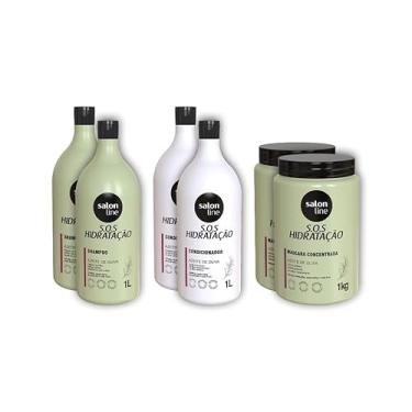 Imagem de Salon Line Kit Duplinha Sos Hidratação Ultra Cachos com Máscara de Hidratação