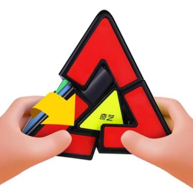 Imagem de Cubo Mágico Pirâmide Triangula Desafio e Diversão para Todas as Idades 3x3x3