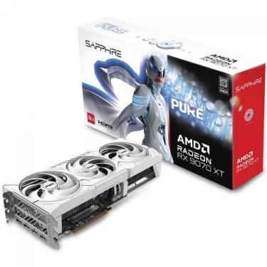 Imagem de Placa de Vídeo Sapphire Pure AMD Radeon RX 9070 XT OC, 16GB