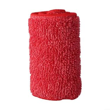 Imagem de Pano de esfregão de limpeza de pó de chão doméstico prático reutilizável panos de limpeza a seco panos de limpeza úmida de microfibra para reduzir o desperdício