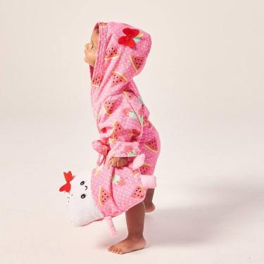 Imagem de Roupão Estampado com Capuz para Bebê Baby Joy