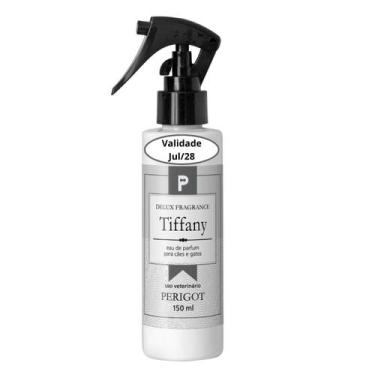 Imagem de Colônia Perfume Delux Tiffany 150ml Perigot Fragância de Luxo Para Cãe