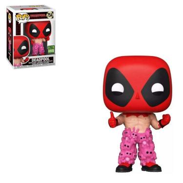 Imagem de Funko Pop Deadpool 754 Deadpool w/ Teddy Belt Limited Edition