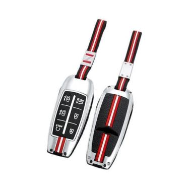 Imagem de Capa De Chave De Liga De Zinco Para Hyundai Genesis GV70 GV80 GV90, Su