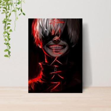 Imagem de Quadro Tokyo Ghoul Anime A4  Placa MDF 11 - Lomi Art