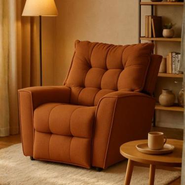 Imagem de Poltrona King Reclinável do Papai Bouclê Star Confort - VS Móveis, Ter