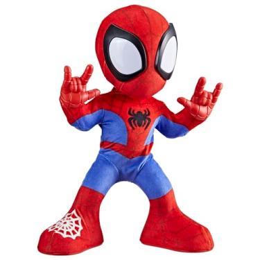 Imagem de Marvel Spidey and His Super Friends Dance & Crawling Fun Spidey Interactive Plush Toy - English Version