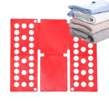 Imagem de Pasta de camisetas, dobrável, pasta de roupas, organizador de roupas, ferramenta dobrável para roupas, camisas, suéteres, calças, crianças, adultos