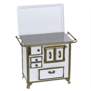 Imagem de Fogao a Lenha Venax GII n 1 Renaissance Branco SD