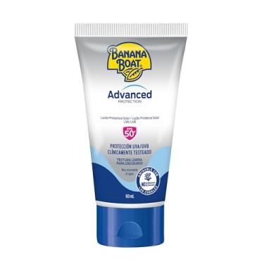 Imagem de Banana Boat - Protetor Solar Advanced Protection FPS 50 Loção 60ml | Proteção UVA/UVB AvoTriplex Fotoestável | Uso Facial e Corporal | Rápida Absorção, Fácil Remoção da Areia e Prático para Viagem