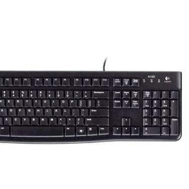 Imagem de Teclado e Mouse Logitech Mk120, USB, ABNT, Alta Definição, Preto - 920-004429