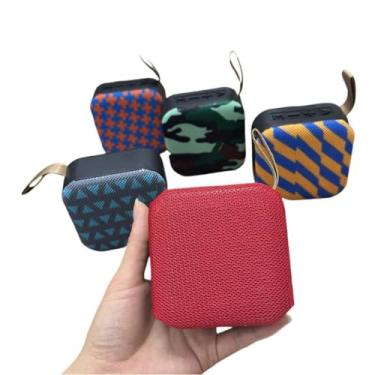 Imagem de Mini Caixa de Som Portátil AL 1115 - Caixa Som Bluetooth com Rádio FM, Bateria 300mAh e Alça(Aleatorio)
