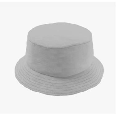 Imagem de Bucket Chapéu Hat Masculino Unissex Preto Cores Praia Liso-Masculino