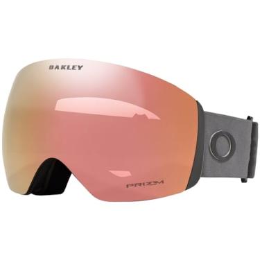 Imagem de Oakley Óculos de neve Flight Deck L Prizm de ferro forjado com lente ouro rosa Prizm + estojo