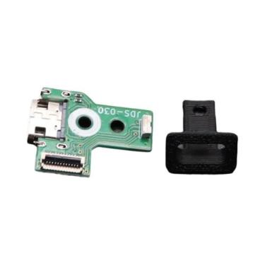 Imagem de Placa De Carregamento USB Tipo-C Para Controle PS4 Conector De Cabo Fl