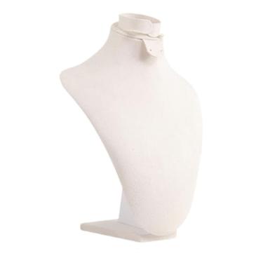 Imagem de APLVFFZH Expositor de Joias Busto para Colares, Organizador de Decoração para Casa, Ideal para Colecionar Joias em Lojas, Quartos e Balcões, S