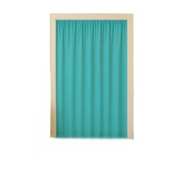 Imagem de Cortinas divisórias elegantes - Ideais para quartos, salas de estar e cozinhas, estas cortinas são a solução perfeita para dividir espaços(Blue)