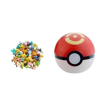 Imagem de Brinquedo De Anime Pokémon Ball Elf, Figura De Ação PokeBall Clip N Go