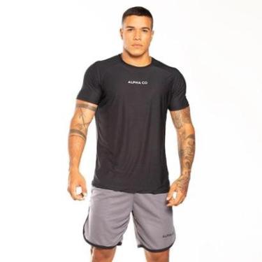 Imagem de Camiseta Masculina Dry Essential Mescla Alpha CO-Masculino