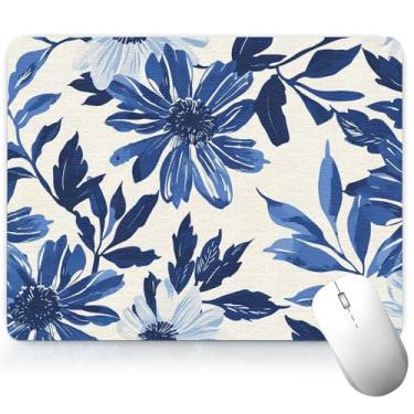 Imagem de Almofada de mesa de couro para plantas, mouse pad de arte colorida, teclado de computador, mouse pad para jogos, protetor e capa à prova d'água, capa decorativa de couro PU, tapete de mouse para
