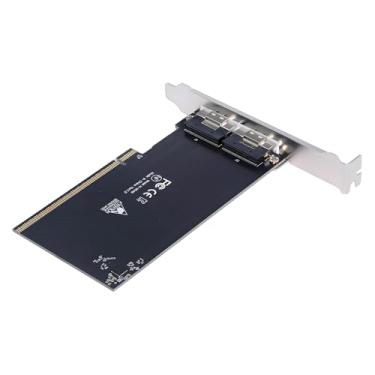 Imagem de NFHK 74 pinos Dual Slimline SFF-8654 8X para PCIE4.0 PCIE 16X Express 3.0 Raid Card VROC Raid0 Hyper Adapter