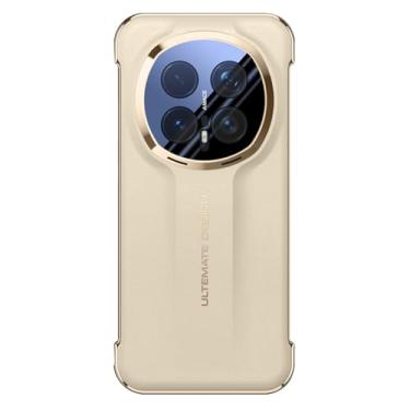 Imagem de LYJSMGZ Capa à prova de choque para Huawei Honor Magic 8 Pro/Magic 8, cobertura total de lente galvanizada, capa leve de proteção contra quedas, metálica, Majic 8 Pro