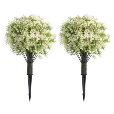 Imagem de Generic Árvore de Bola Topiária Artificial, Arbusto Perene Falso de 17,8 Polegadas Com Ponta para Decoração de Escritório e Jardim Doméstico Ao Ar Livre