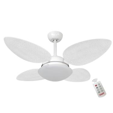 Imagem de Ventilador Volare P Palmae Branco 127v E Controle Remoto