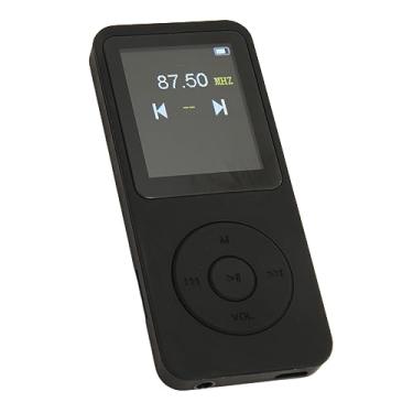 Imagem de Akozon MP3 Player Portátil Com 5.0, Alto-falante HD de 1 W, Rádio FM, Suporta Vários Formatos, Reprodutor de Música Compacto e Leve para Experiência de Som HD
