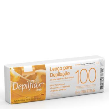 Imagem de Lenço Depilatório C/100 Unidades Depilflax