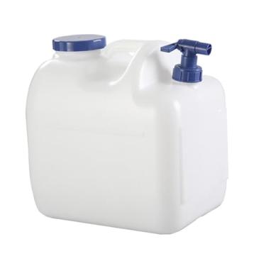 Imagem de Recipientes de Armazenamento Água Grau Alimentar com Torneira Rotativa para Uso Longo Prazo Adequados Atividades Passeio Acampamento e Pesca Balde Potável PE resistente